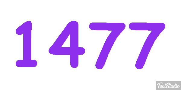 1477 Text effect