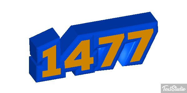 1477 Text effect