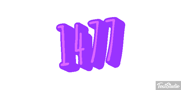 1477 Text effect