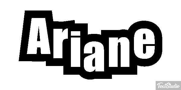 Ariane Text effect