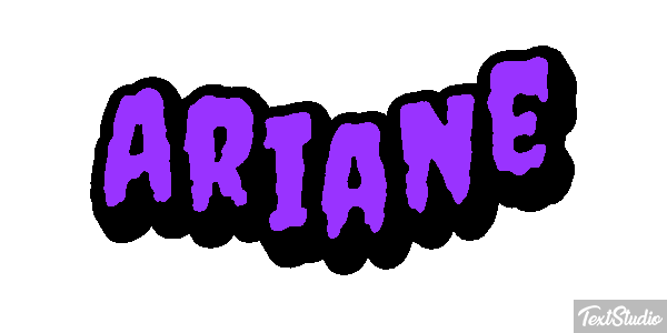Ariane Text effect
