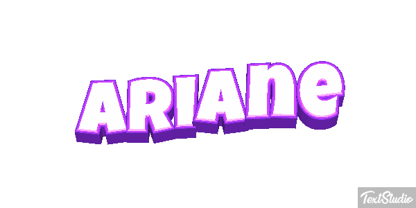 Ariane Text effect