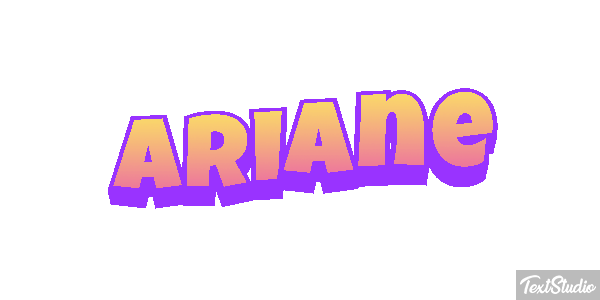 Ariane Text effect
