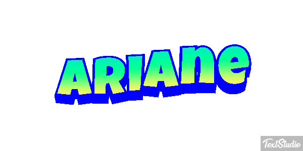 Ariane Text effect