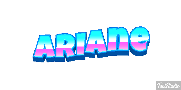 Ariane Text effect