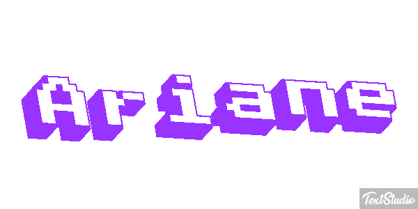 Ariane Text effect
