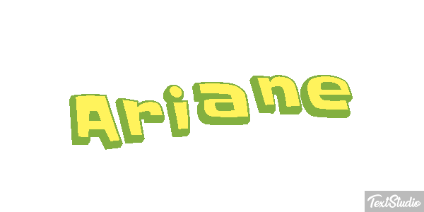Ariane Text effect