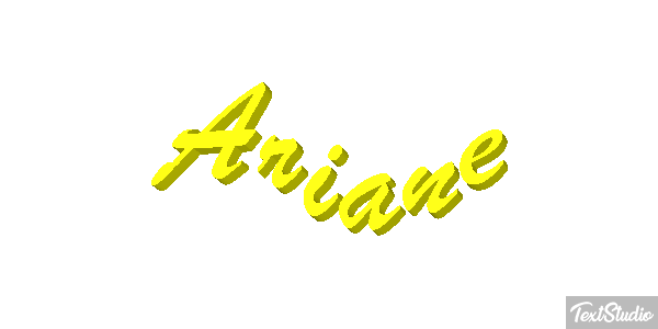 Ariane Text effect