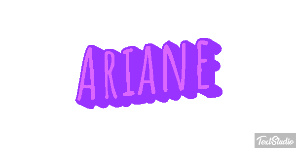 Ariane Text effect