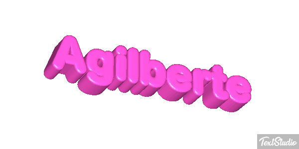 Agilberte Text effect