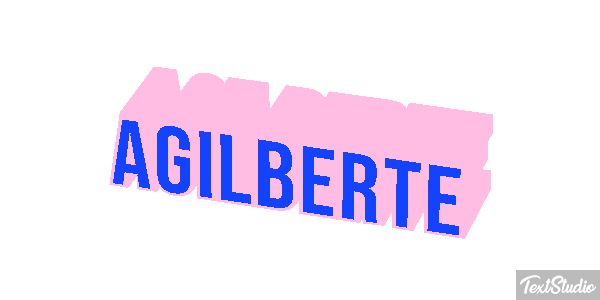 Agilberte Text effect