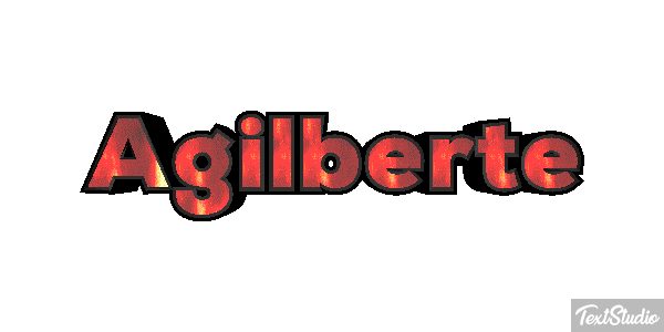 Agilberte Text effect