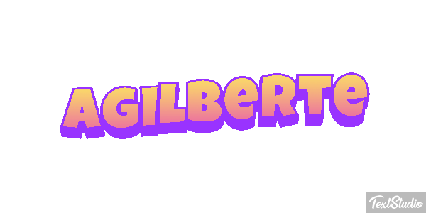 Agilberte Text effect