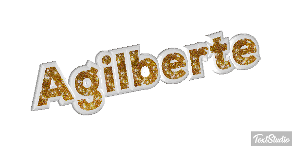 Agilberte Text effect