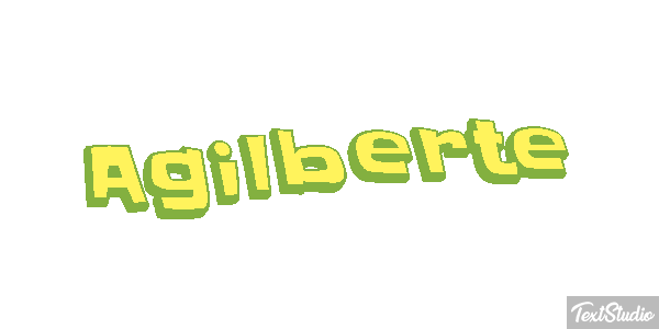 Agilberte Text effect