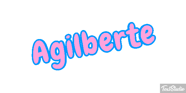 Agilberte Text effect