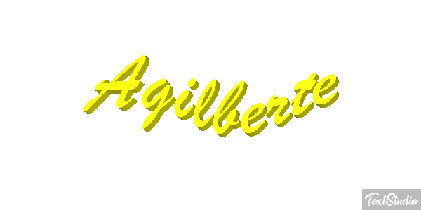 Agilberte Text effect