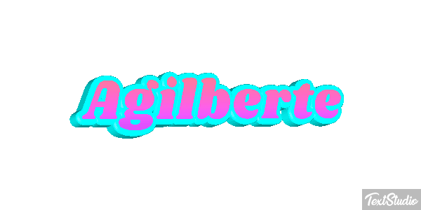 Agilberte Text effect
