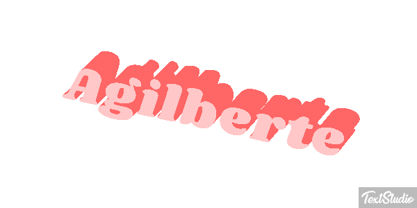 Agilberte Text effect