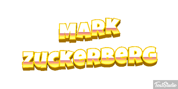 Mark Zuckerberg Efeito do texto
