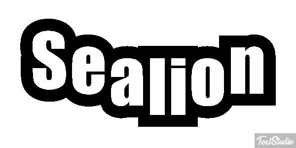 Sealion Text effect