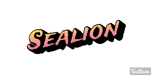 Sealion Text effect