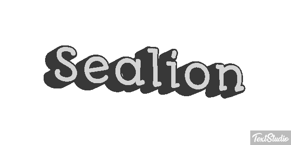 Sealion Text effect