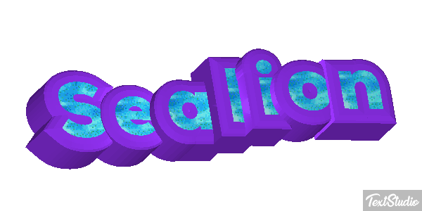 Sealion Text effect