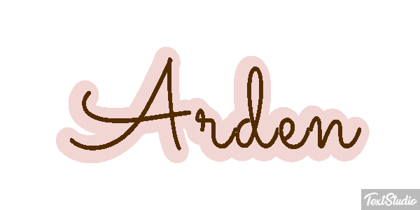 Arden Text effect