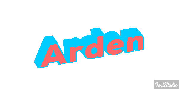 Arden Text effect