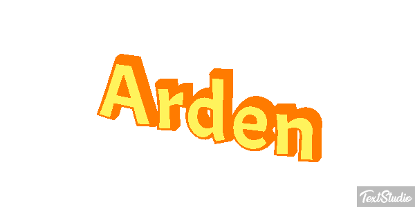 Arden Text effect