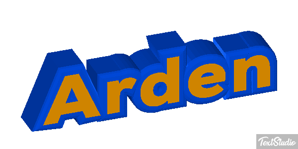 Arden Text effect
