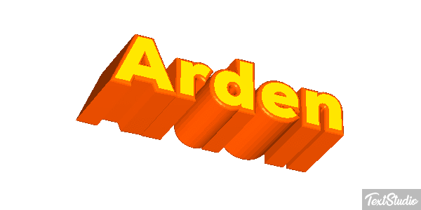 Arden Text effect