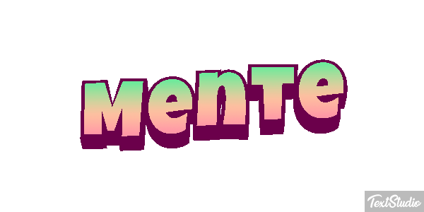 Mente Efeito do texto