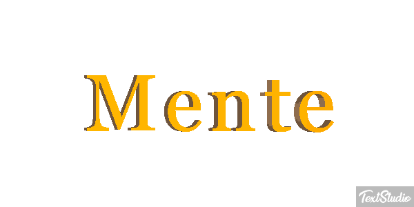 Mente Efeito do texto