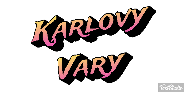 Karlovy Vary Effetto testo