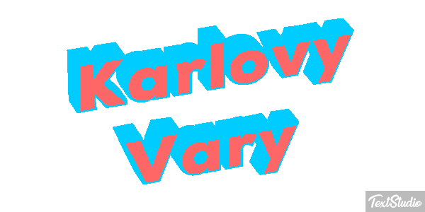 Karlovy Vary Effetto testo