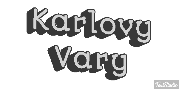 Karlovy Vary Effetto testo