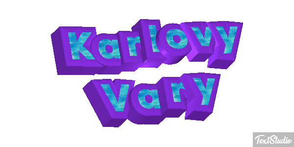Karlovy Vary Effetto testo