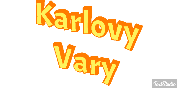 Karlovy Vary Effetto testo