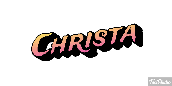 Christa Text effect