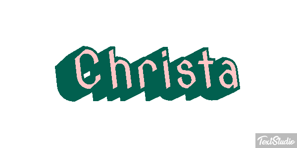 Christa Text effect