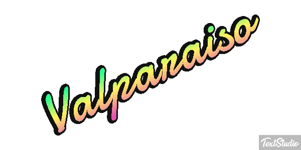 Valparaíso Efecto de texto