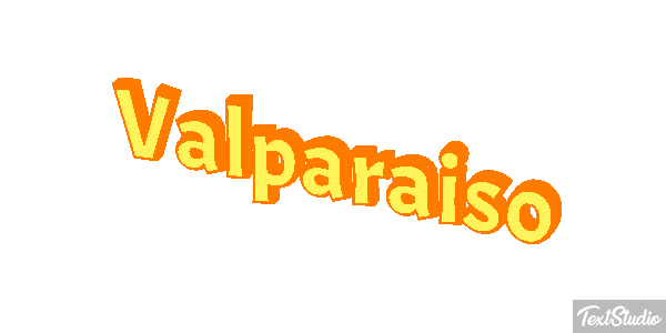 Valparaíso Efecto de texto