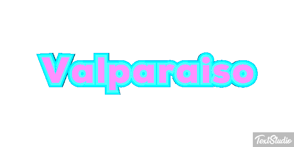 Valparaíso Efecto de texto