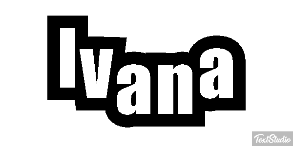 Ivana Efecto de texto