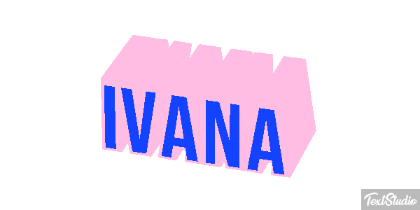 Ivana Efecto de texto