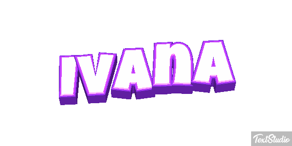 Ivana Efecto de texto