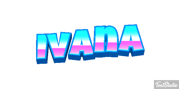 Ivana Efecto de texto