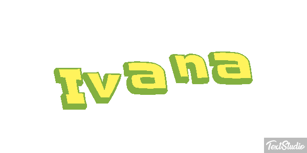 Ivana Efecto de texto